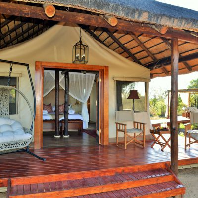 1. Signature Image - Safari Plains - Tent Entrance