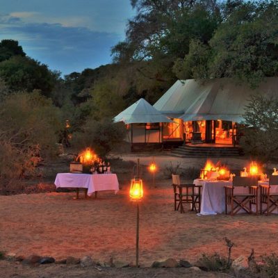 Hamiltons Tented Camp - Boma Dinner
