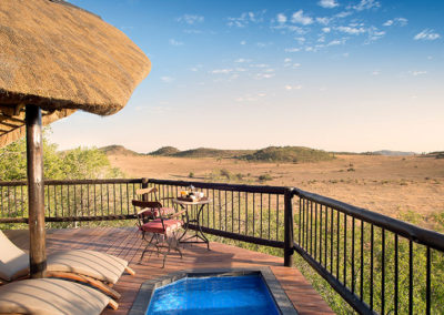 Tshukudu Bush Lodge - Private Pool Deck